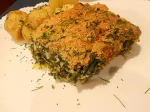 Soufflé de espinacas