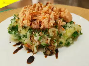 Stamppot con pescado