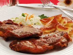 Filetes de aguja al horno