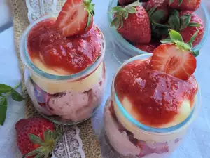 Irresistible crema de fresas