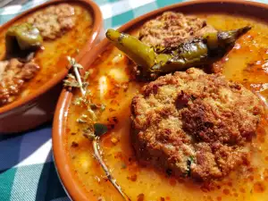 Albondigas de carne con alubias