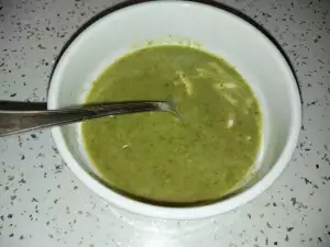 Sopa de guisantes para bebés