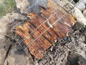 Panceta de cerdo a la brasa