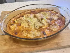 Lomo de cerdo al horno con nata