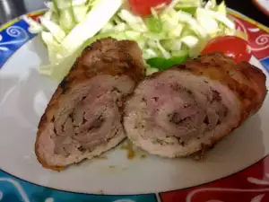 Rollitos de cerdo a la sartén