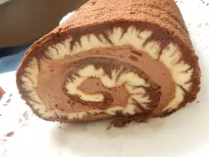 Brazo de Gitano Huracán de Chocolate