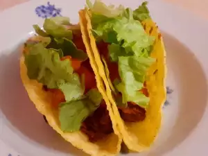 Tacos veganos con frijoles negros