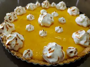 Tarta fresca de naranja