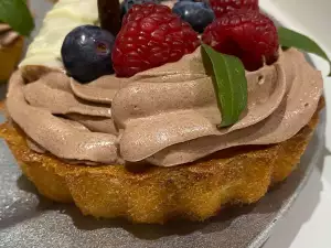 Tartaletas con Nutella y Frutas