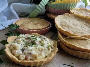 Tartaletas con harina de espelta