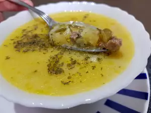 Sopa de ternera de Ohrid