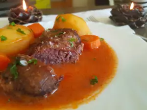 Carilleras de ternera, muy tiernas y melosas