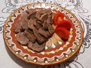 Lengua de ternera al aroma de mantequilla y especias