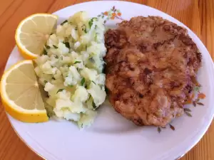 Schnitzel de Ternera Holstein