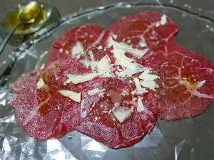 Carpaccio de ternera tradicional