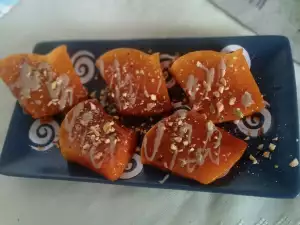 Calabaza con miel al estilo ucraniano