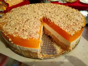 Tarta de queso con calabaza