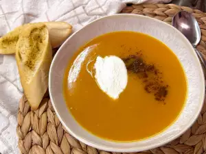 Crema de calabaza y batata