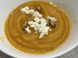 Crema de calabaza con canela (receta vegana)