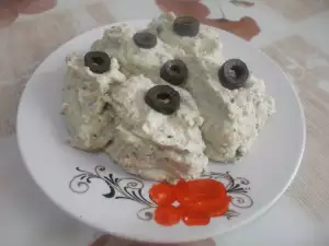 Paté de calabacín y requesón