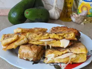 Tostada francesa rellena