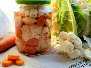 Encurtido de coliflor, receta rápida y fácil