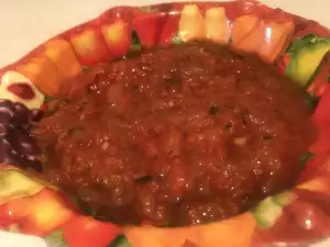 Salsa de tomate vegana para espaguetis