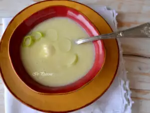 Sopa de puerros francesa - Vichyssoise