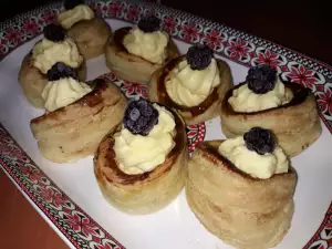 Volovanes de crema