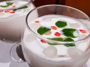 Mojito Blanco para las fiestas de Nochevieja o Navidad