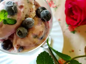 Helado de yogur para niños