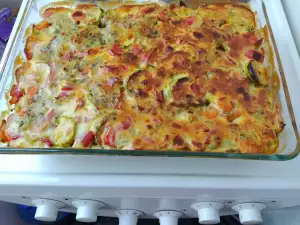 Gratinado de calabacines y patatas (sin queso)