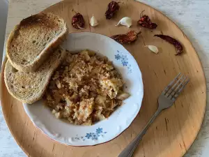 Chucrut con arroz en olla multicocina