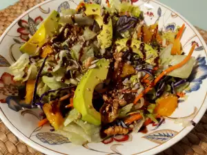 Ensalada Verde con Iceberg y Aguacate