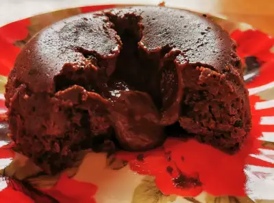 Soufflé de Chocolate Keto - Receta 