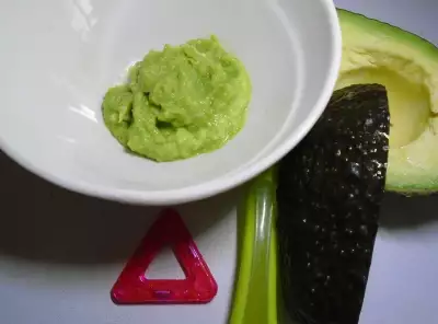 Puré de aguacate para bebés - Receta 