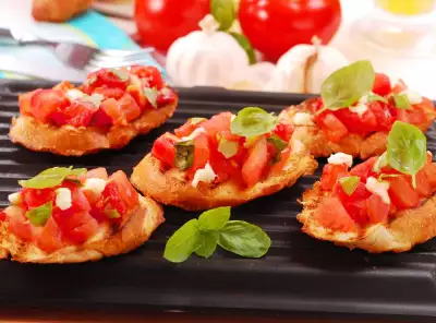 Bruschetta italiana - Receta 