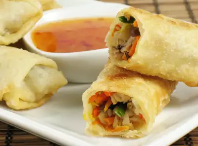 Shital's-Kitchen: Rice Paper Spring Rolls