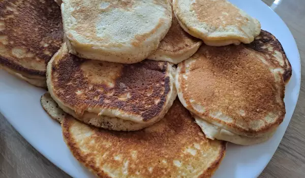 Tortitas americanas de leche