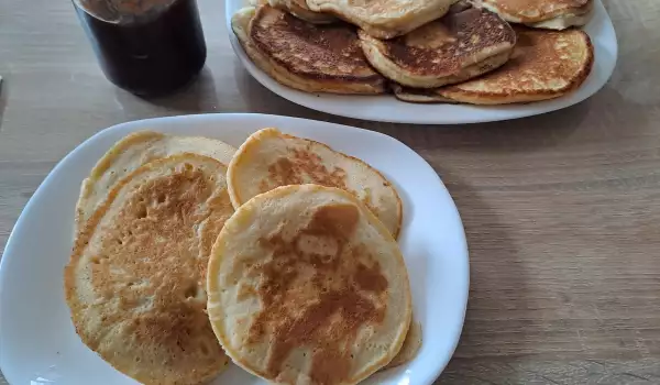 Tortitas americanas de leche