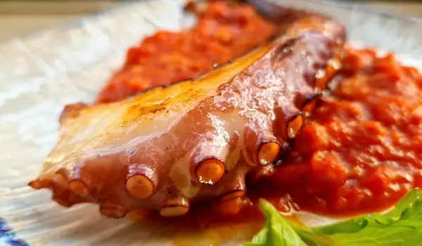 Pulpo Arrabbiata para las ocasiones especiales