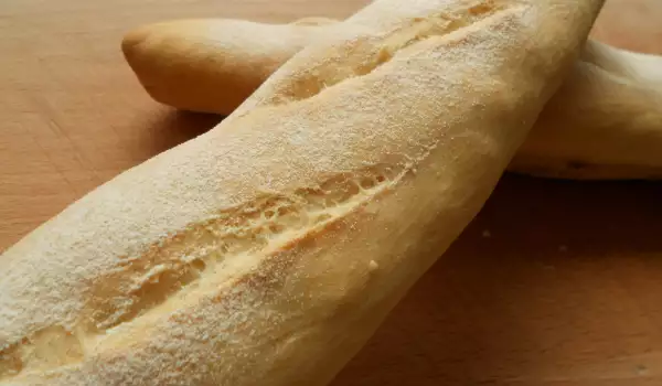 Baguettes francesas caseras