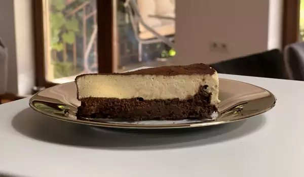 Tarta de chocolate y café sin gluten