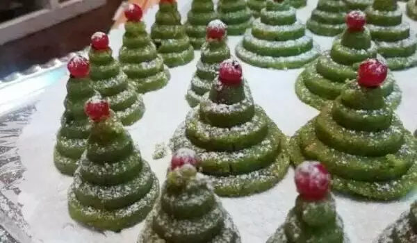 Arbolitos de Navidad de Galletas