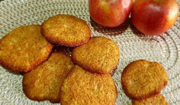 Galletas de manzana y nata