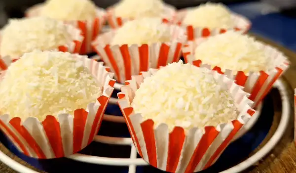 Bombones de chocolate blanco y mascarpone