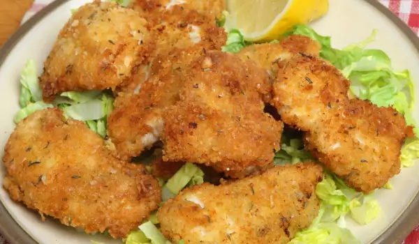 Pollo empanado