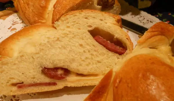 Brioche con relleno picante