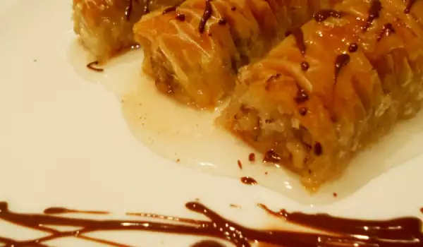 Baklava de chocolate (Burma Tatlisi)