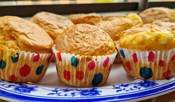 Muffins salados de zanahoria y queso